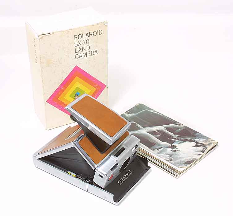 POLAROID SX-70 ORIGINAL MODEL BOXED NICE 2C/110738