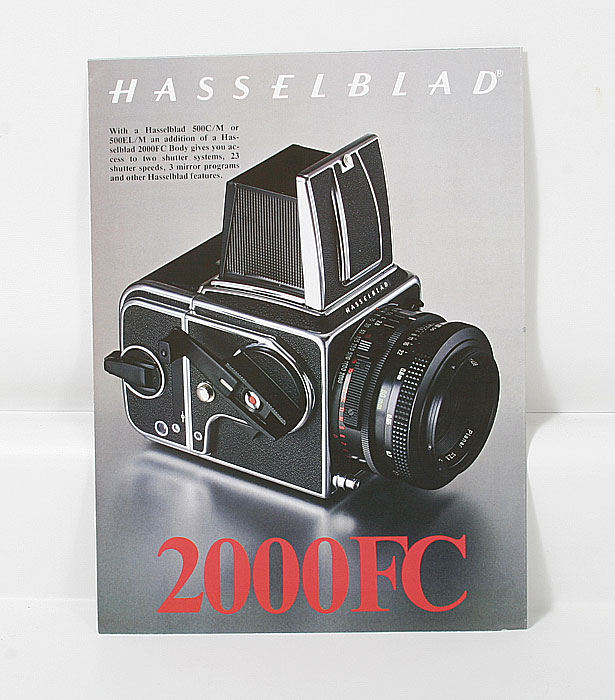 500C/M-SWC-500EL/M--HASSELBLAD 1978 HASSELBLAD CAMERA SYSTEM CATALOG BROCHURE 