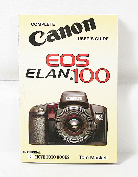 Genuine OEM Canon EOS Elan 35mm SLR Instruction Manual Guide Book English 1991 