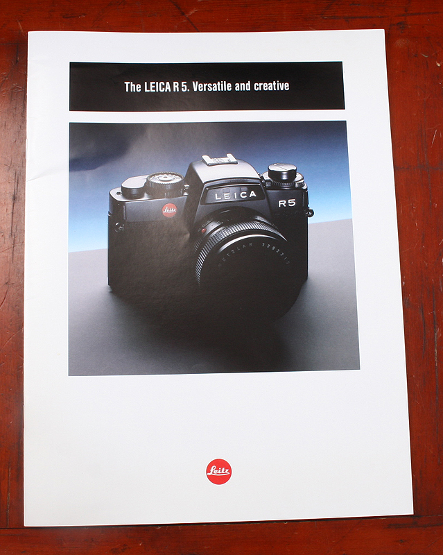 Leitz Leica Leicaflex SL Photo camera catalogue advertisement *booklet 