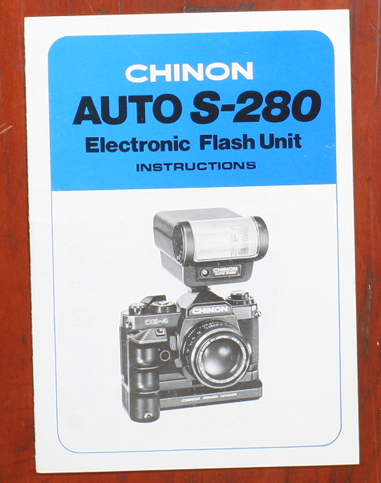 Chinon Chinon LED Promaster Instrucciones Libro 116927 