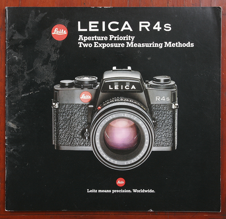Leicaflex SL 8 x 8 in 36 pagine BROCHURE del prodotto 