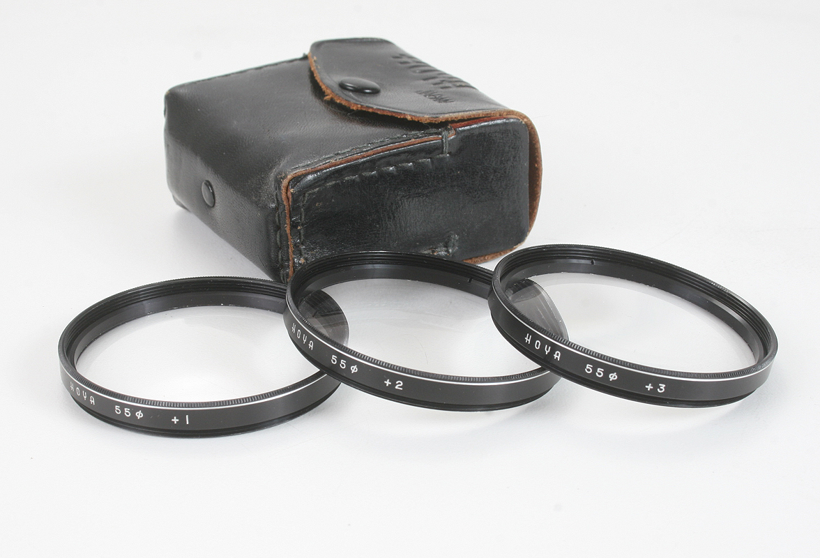HOYA CLOSE-UP LENS SET, 55MM, WITH POUCH, +1, +2 AND +3/178383 | eBay