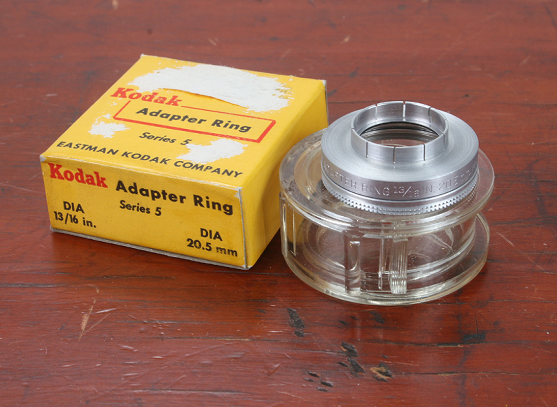 Kodak Series V  30 mm-1 3/16 in Adapter with a Retaining Ring 