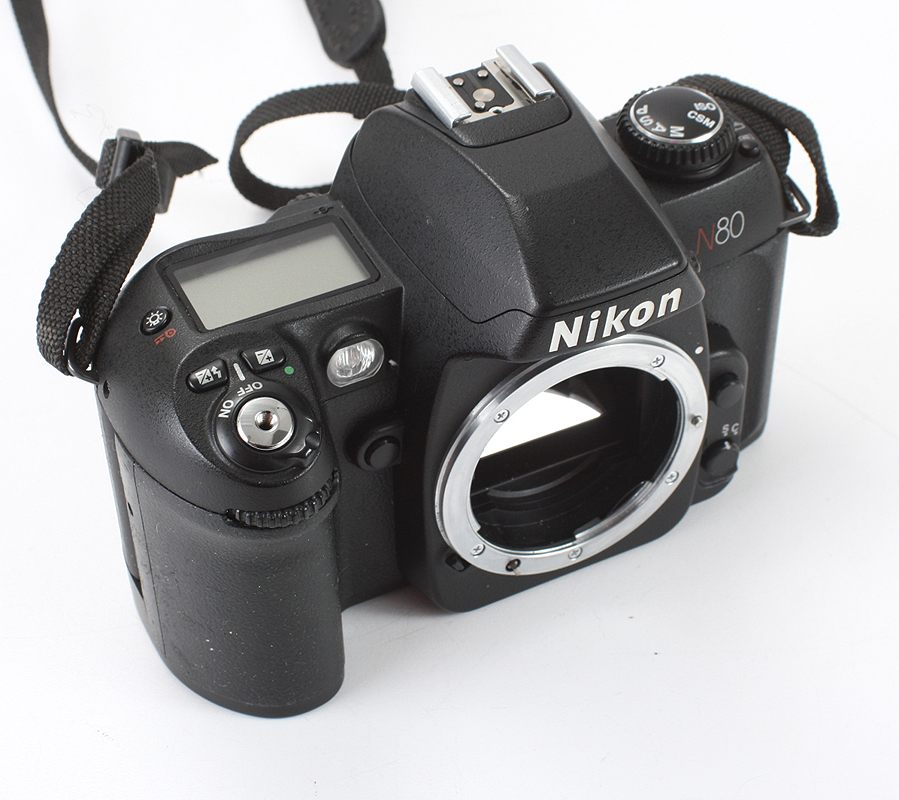 NIKON N80 BLACK BODY, STICKY GRIP AND FILM DOOR/196498 eBay
