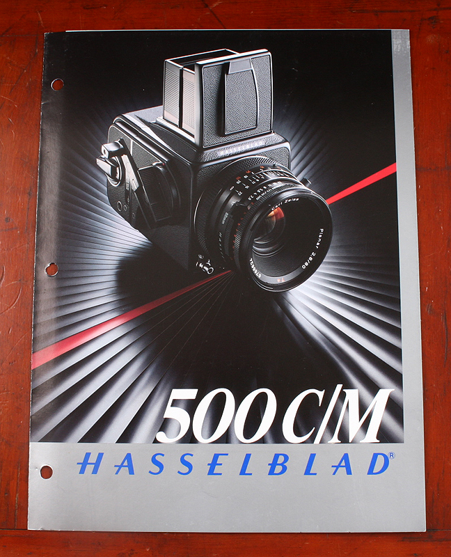 Hasselblad 500EL/M Camera System Sales Brochure Other Catalogues Listed 
