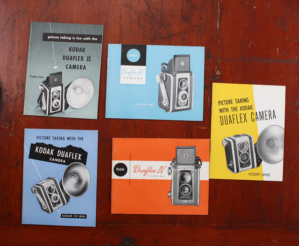 Kodak Duaflex III 3 Camera Kodar Lens Instruction Manual USer's Bookley ORIGINAL 