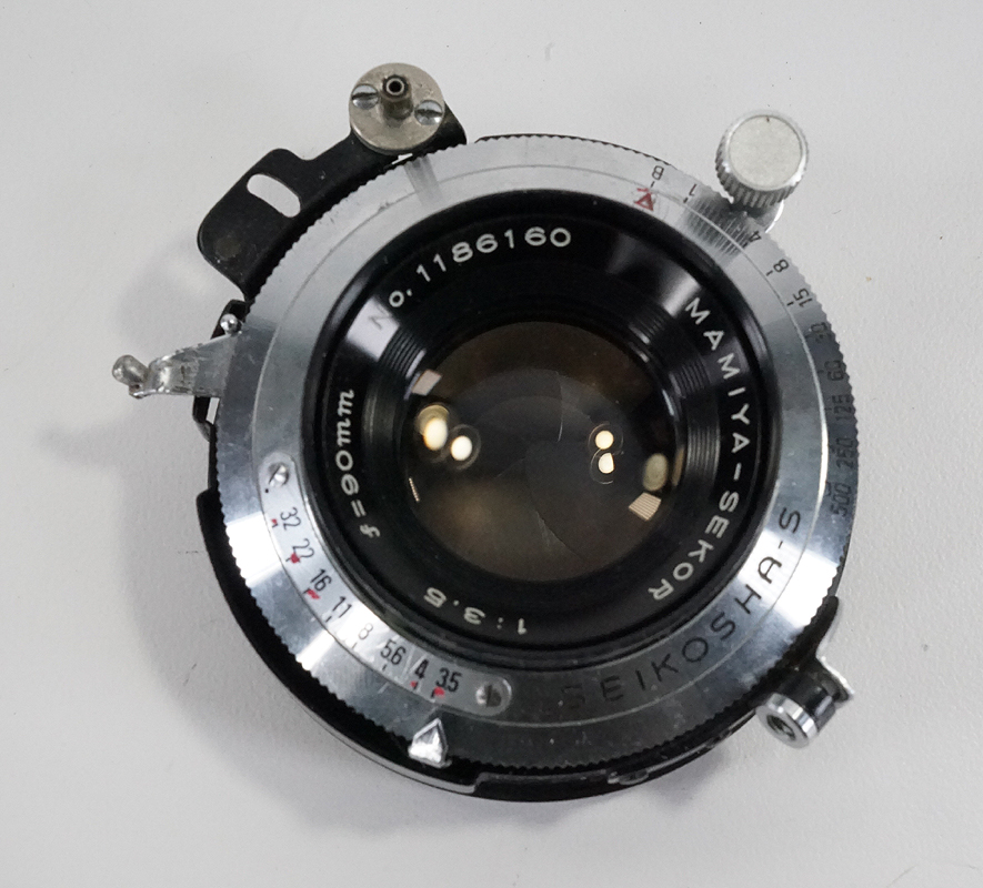 90MM 90/3.5 MAMIYA SEKOR IN SEIKOSHA-S (READ)/220285