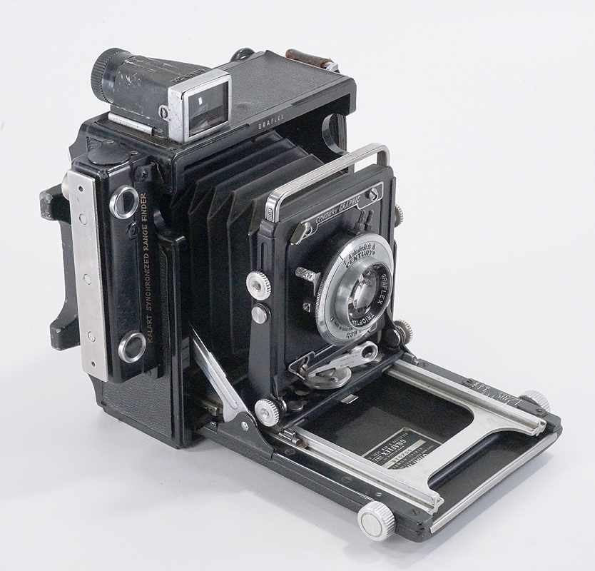 フィルムカメラ Graflex Speed Graphic Tessar 105mm f3.5 Graflex Speed Graphic 2 1/4 x 3 1/4 Field Camera w/Tessar